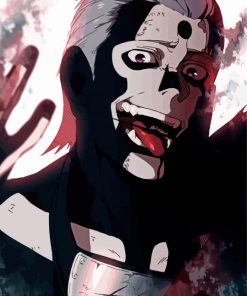 Hidan Naruto Anime Character paint by numbers
