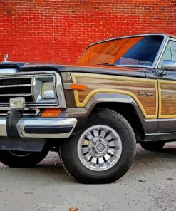 Jeep Grand Wagoneer paint by numbers