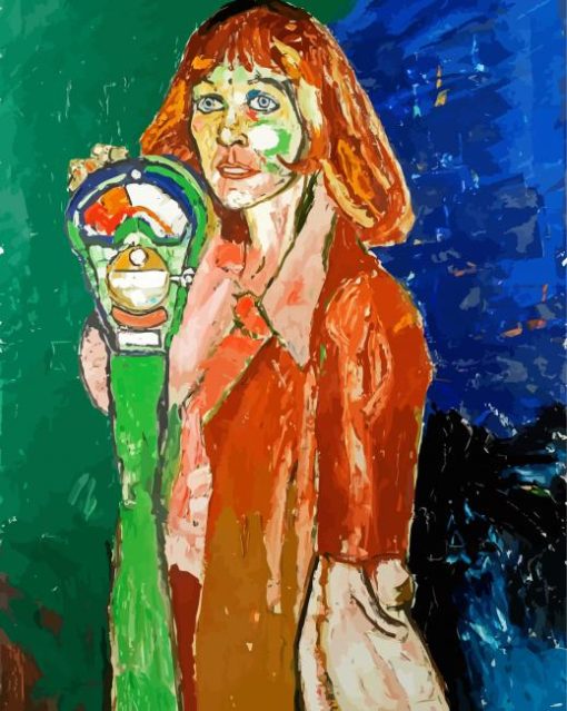 John Bratby paint by numbers