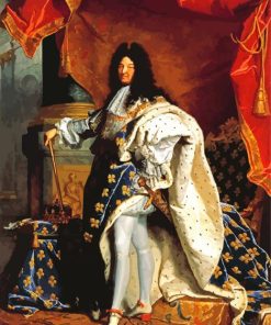 King Louis XIV paint by numbers