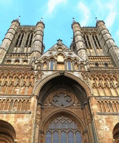 Lincoln Cathedral paint by numbers