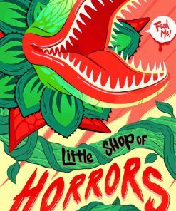 Little Shop Of Horrors Poster paint by numbers