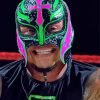 Masked Rey Mysterio paint by numbers