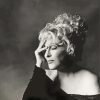 Monochrome Bette Midler paint by numbers