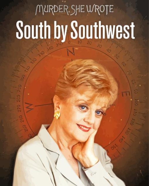 Murder She Wrote South By Southwest Poster paint by numbers