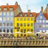 Nyhavn Brygge paint by numbers