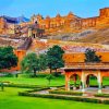 Rajasthan Amber Palace paint by numbers
