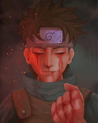 Shisui Uchiha paint by numbers