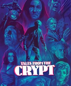 Tales From The Crypt Characters Poster paint by numbers