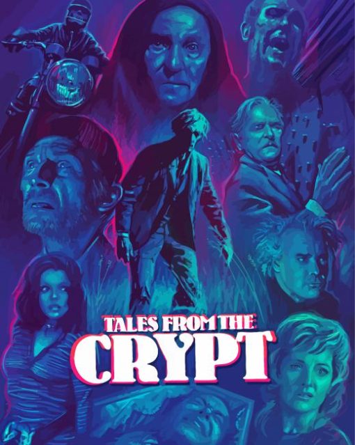 Tales From The Crypt Characters Poster paint by numbers