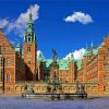 The Frederiksborg Castle paint by numbers