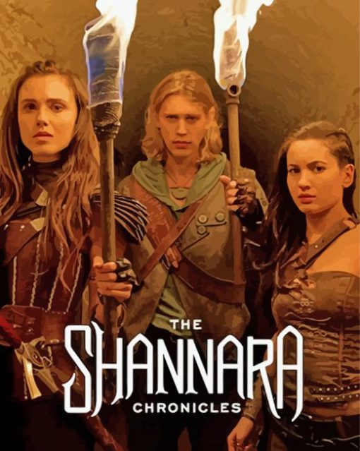 The Shannara Chronicles Characters paint by numbers
