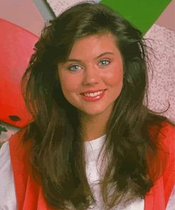 Tiffani Thiessen Young Actress paint by numbers