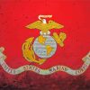 Usmc Flag paint by numbers