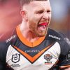 Wests Tigers National rugby League Player paint by numbers