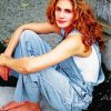 Young Actress Julia Roberts paint by numbers