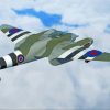 Aesthetic De Havilland Mosquito paint by numbers