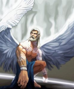 Angel Man paint by numbers