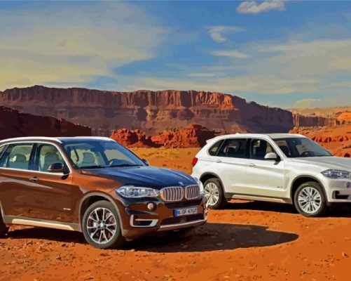 Bmw X5 Cars paint by numbers