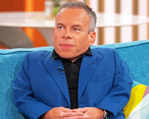 Classy Warwick Davis paint by numbers