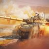 Military AMX 30 paint by numbers