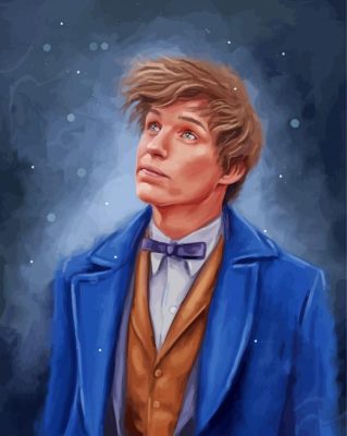 Newton Scamander Art paint by numbers