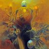 The Cursed By Zdzislaw Beksinski paint by numbers