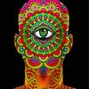 Third Eye Mandala paint by numbers