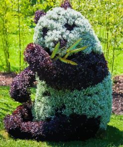 Topiary Panda paint by numbers