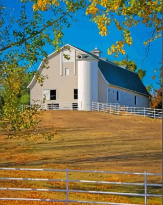 White Barns paint by numbers