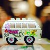 White Peace Van Toy paint by numbers
