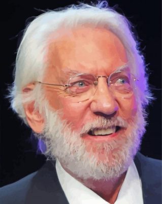 Donald Sutherland Paint By Numbers