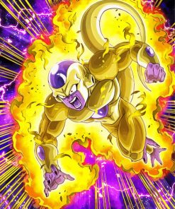 Dragon Ball Z Frieza paint by numbers