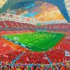 Emirates Stadium Art paint by numbers