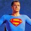 George Reeves Character paint by numbers