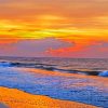 Golden Sunrise Isle Beach paint by numbers