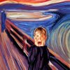 Home Alone Kevin Screaming paint by numbers