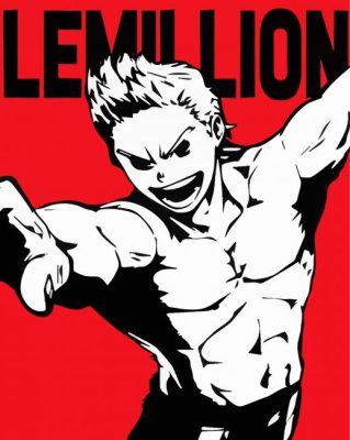 Illustration Lemillion My Hero Academia Paint By Numbers