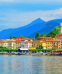 Italy Lakeside paint by numbers