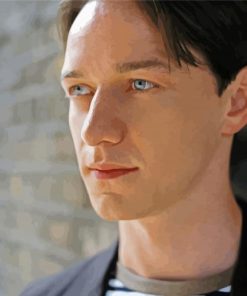 James Mcavoy Actor paint by numbers