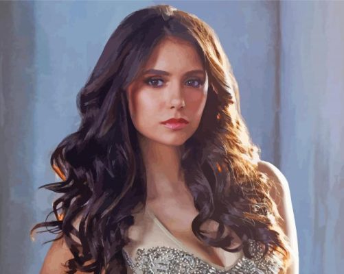 Katherine Pierce Character paint by numbers