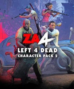 Left 4 Dead Game Poster paint by numbers