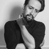 Lin Manuel Miranda In Black And White paint by numbers
