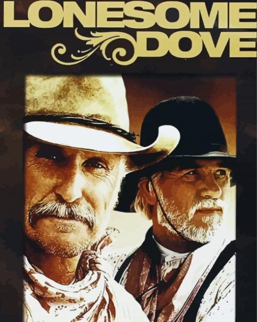 Lonesome Dove Movie Paint By Numbers