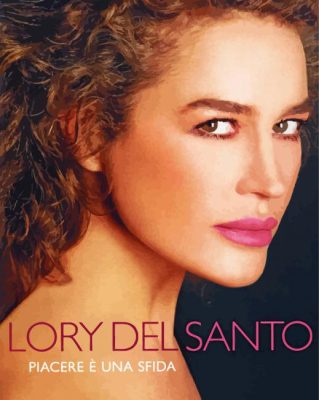 Lory Del Santo Poster paint by numbers