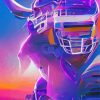 Minnesota Vikings paint by numbers
