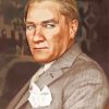 Mustafa Kemal Ataturk Portrait Paint By Numbers