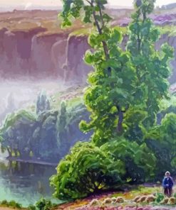 Nature By William Didier Pouget paint by numbers