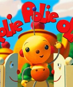 Rolie Polie Olie Cartoon Poster paint by numbers