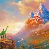 The Good Dinosaur paint by numbers